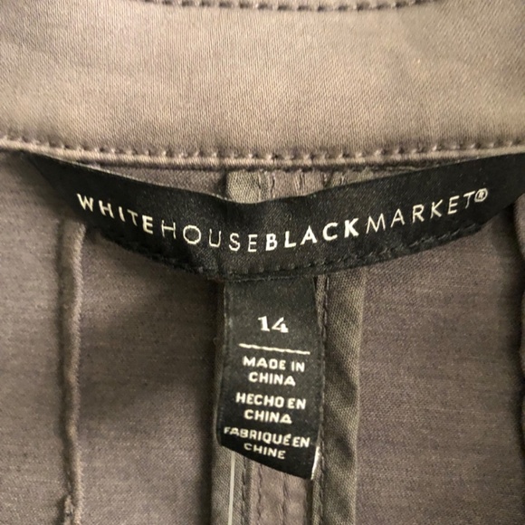 White House Black Market Casual Trophy Jacket size 14 - Picture 8 of 10